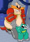 dr eggman from adventures of sonic the hedgehog