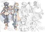  6+girls alena_(dq4) ass belt bianca_(dragon_quest) bianca_whitaker blonde_hair blue_eyes braid braided_hair breasts cape chunsoft cleavage crossover dragon_quest dragon_quest_ii dragon_quest_iii dragon_quest_iv dragon_quest_v dragon_quest_viii earrings enix everyone female_hero_(dq4) fujimoto_hideaki gloves hair_over_shoulder heroes_factory heroine heroine_(dq4) huge_breasts jessica_albert jessica_albert_(dragon_quest) jewelry long_hair multiple_girls pantyhose princess_of_moonbrook sage_(dq3) single_braid sketch square_enix staff twintails 