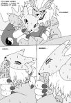  alice_mccoy anubimon comic digimon henry_wong impmon jeri_katou kazu_shioda kenta_kitagawa leomon lopmon mako marineangemon monochrome nami_asaji prophet prophet_(artist) renamon suzi_wong takato_matsuki terriermon 