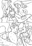 alice_mccoy anubimon comic digimon guilmon henry_wong impmon jeri_katou kazu_shioda kenta_kitagawa leomon lopmon mako marineangemon monochrome nami_asaji prophet prophet_(artist) renamon rika_nonaka suzi_wong takato_matsuki terriermon