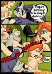  ben_10 ben_tennyson comic comics-toons ghostfreak gwen_tennyson 