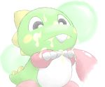  bub_(bubble_bobble) bubble_bobble bubblun cum cum_on_face green_skin taito 