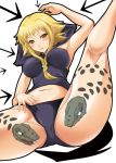 1girl armpit ass blonde_hair breasts hair horny maho_(yakimorokoshi) mashuu medusa medusa_(soul_eater) medusa_gorgon nipples panties pussy solo soul_eater underwear