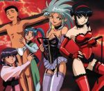  ayeka_masaki_jurai ryoko_hakubi sakuya_kumashiro sasami_masaki_jurai shin_tenchi stockings tenchi_in_tokyo tenchi_masaki tenchi_muyo 