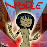 noodle (gorillaz) from gorillaz by hellstroem