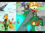 comic fox_mccloud general_scales star_fox