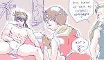 flik_(suikoden) hand_under_clothes jowy_(suikoden) masturbating_under_clothes masturbation riou_(suikoden) suikoden voyeur