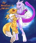  digimon mariano mewtwo pokemon renamon 