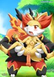 bbmbbf emboar fennekin nintendo palcomix pokemon pokepornlive