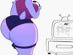  1girl ass ass_focus ass_shake big_ass big_breasts bouncing_breasts breasts bubble_ass bubble_butt capdocks curvy dat_ass electronics from_behind furry game_controller gif goat_girl goatmilf goatmom high_res huge_ass huge_breasts jiggle joycon_controller large_ass milf pilates_ring ring_fit_adventure sexy sexy_ass sexy_body shorts smelly_ass tail television thick_ass thick_thighs thighband thighs toriel undertale wide_hips 