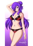 1girl 2d alluring artist_name clothing female_only fire_emblem fire_emblem_warriors:_three_hopes light-skinned_female light_skin looking_at_viewer matching_underwear nintendo pale-skinned_female pale_skin pin_up shez_(fire_emblem) shez_(fire_emblem)_(female) sonicheroxd watermark