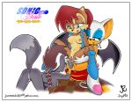 archie_comics joe_randel joe_randel_(artist) lupe rouge_the_bat sally_acorn sega sonic sonic_team text