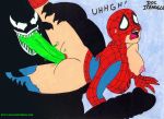 doc_icenogle genderswap marvel rule_63 spider-man venom