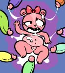  1girl anthro big_belly cum cum_bucket cum_in_ass cum_in_ear cum_in_mouth cum_in_pussy cum_inside cum_on_body female_anthro furry furry_only giggles_(htf) giggling happy_tree_friends penis pussy yopy 