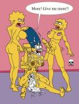 bart_simpson cum cum_on_face futanari incest intersex lisa_simpson maggie_simpson marge_simpson mother_and_son the_fear the_simpsons yellow_skin