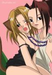  anna_kyoyama artist_request breasts_outside shaman_king yoh_asakura 