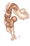 anthro brown_fur bunny_ears bunny_girl bunny_tail chest_fur creatures_(company) furry game_freak gen_4_pokemon lagomorph lagomorph_humanoid long_ears lopunny mimilop nintendo normal_type_pokemon pokemon pokemon_(anime) pokemon_(creature) pokemon_(game) pokemon_(species) pokemon_diamond_pearl_&_platinum pokemon_dppt pokemon_heartgold_and_soulsilver pokemon_hgss porkyman red_eyes sindoll