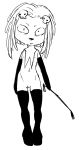  dead lenore lenore_the_cute_little_dead_girl monochrome nude whip 