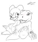  agumon c0nnerc00n digimon genderswap rule_63 veemon 