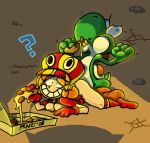 interspecies made_in_wario mona mona_(warioware) nintendo pizza praiz!_(artist) sex warioware yoshi