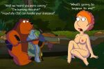  crossover diseased ewok family_guy fantasy lois_griffin nude star_wars 