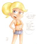  blonde_hair cindy_vortex jean_shorts jimmy_neutron:_boy_genius nickelodeon solo tommy_simms 