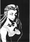 ace_attorney adrian_andrews comic franziska_von_karma monochrome