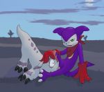  argon_vile digimon gomamon hairjob impmon penis yaoi 