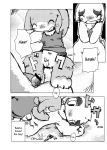  cave_story chaco comic mimiga monochrome santa_(cave_story) 