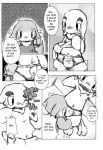  cave_story chaco comic mimiga monochrome santa_(cave_story) 