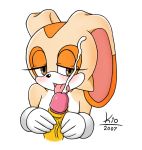 anthro cream_the_rabbit facial kio kio_(artist) sega sonic_(series) sonic_team