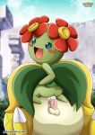 1boy 1girl bbmbbf bellossom furry looking_at_viewer nintendo palcomix pokemon pokepornlive sandshrew