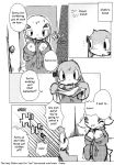  cave_story chaco comic mimiga monochrome santa_(cave_story) 