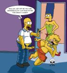 father_and_daughter homer_simpson incest lisa_simpson marge_simpson pearls the_fear the_simpsons yellow_skin