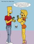 bart_simpson lisa_simpson the_fear the_simpsons yellow_skin