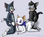  2007 butch_cat_(tom_and_jerry) cat furry knownvortex tom tom_(tom_and_jerry) tom_and_jerry toodles toodles_galore 