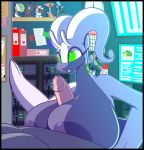 gen_6_pokemon gif goodra huge_breasts loop paizuri penis pokemon r-mk