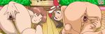 anus ass ass_grab caroline doggystyle from_behind hairless_pussy haruka_(pokemon) may nude pokemon pussy spread_pussy