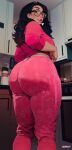 ai_generated ass big_ass female_only pink_panties sluthoe7 thick_ass