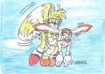  cream_the_rabbit fox miles_&quot;tails&quot;_prower mobian_(species) rabbit_girl sega sonic_the_hedgehog_(series) 