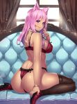  ass high_heels houtengeki lingerie solo_female 