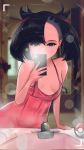  .yhorh4 bathroom marnie marnie_(pokemon) marnie_(pokemon_swsh) mary_(pokemon) mirror pokemon pokemon_(game) pokemon_sword_and_shield pokemon_swsh selfpic selfpic 