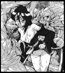  aruni black_hair bleach breasts rape rukia_kuchiki tears 