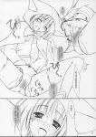  comic final_fantasy final_fantasy_iii monochrome refia tagme 