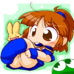  arle_nadja carbuncle chibi madou_monogatari puyo_puyo 