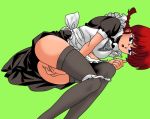 ass fingering hairless_pussy maid masturbation panties panty_pull pussy ranko ranma_1/2 ranma_saotome uncensored upskirt