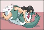  69 69_position abomasnow fellatio irene_(artist) irene_(pokemon_oc) pokemon pokephilia 