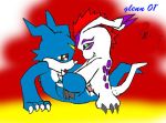 digimon glenn_(artist) gomamon veemon