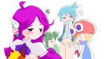 3girls amitie amitie_(puyopuyo) blush little_penis madou_monogatari multiple_girls penis penis_awe puyo_puyo puyo_puyo_fever puyopuyo raffine rider rider_(puyopuyo) sig