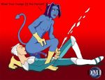  kurt_wagner male male_only marvel nightcrawler pietro_maximoff quicksilver x-men x-men_evolution yaoi 